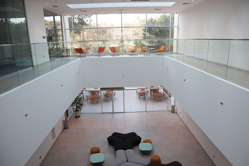 EMBA Building Hallway