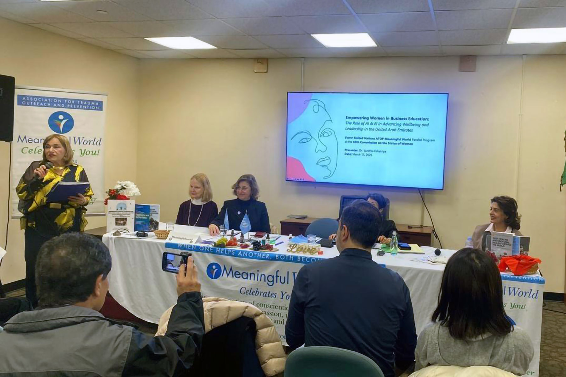 AI and EI: Challenges to Healing Traumatized Women Locally and Globally – A Forum at the United Nations