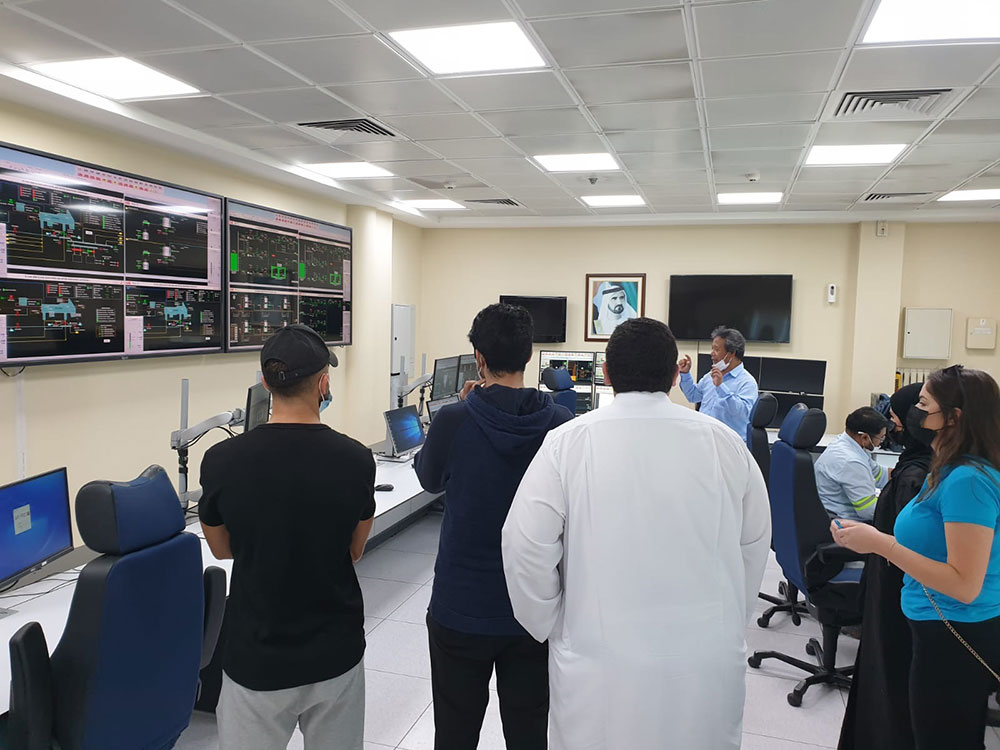 Student visited the Jebel Ali Sewage Treatment 3