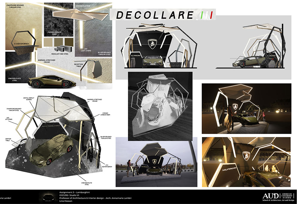 Lina Hassan - project Decollare