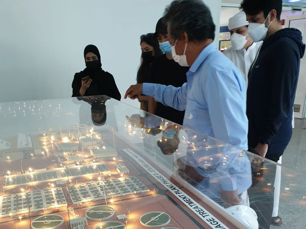 Student visited the Jebel Ali Sewage Treatment 4
