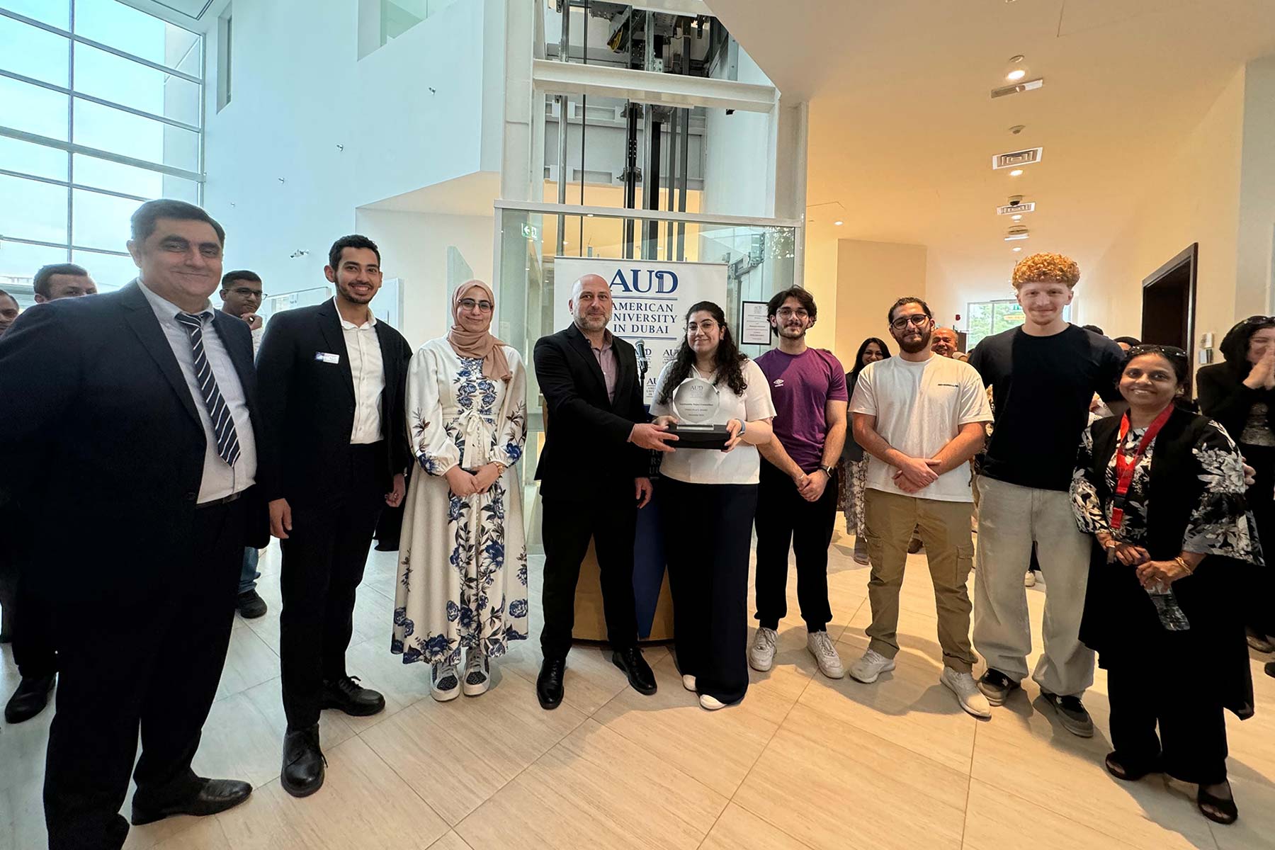 Biology Team Achieves Podium Place at Sustainability Poster Competition