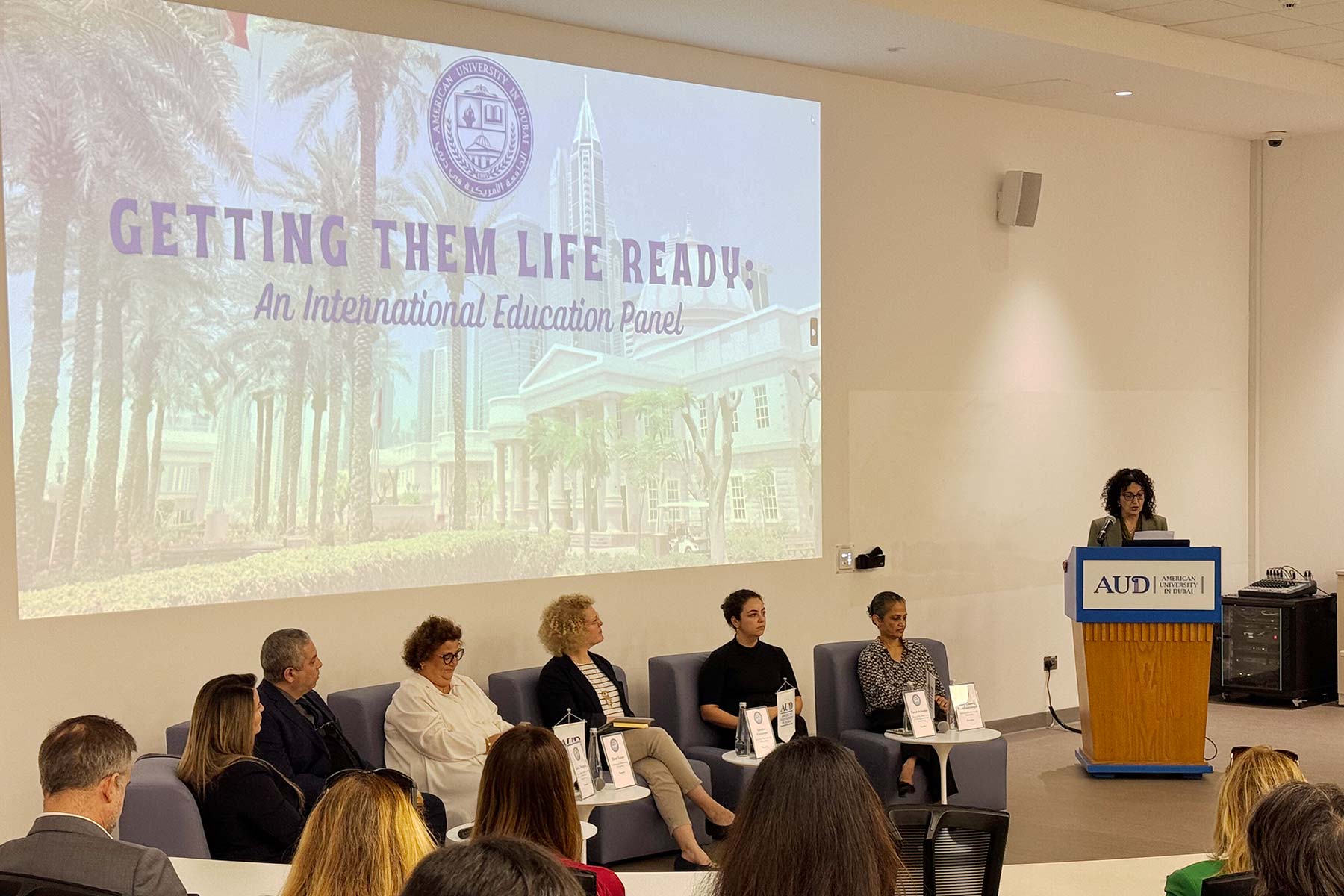 AUD Hosts International Education Panel: "Getting Them Life Ready"
